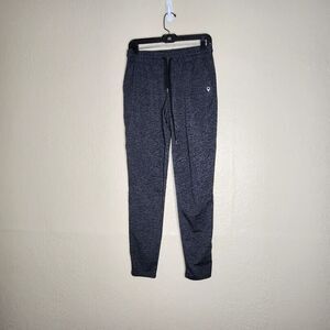 Outdoor Voices Pants Womens Medium Heather Gray Polyester Stretch Drawstring